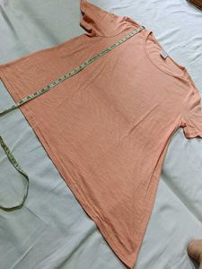 Peach Basic Tee