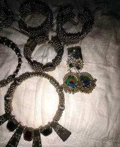 Combo Oxidised Jewellery Set