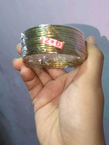 Golden Bangles Set