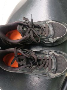 Black Athletic shoesof Brand REDTAPE