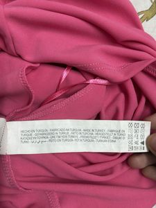 ZARA Strappy Pink Top Small Size