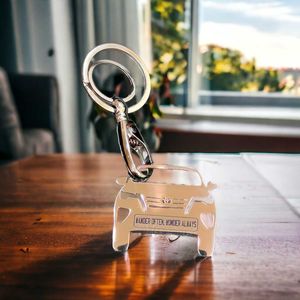 Customised/Peronalised Number Plate Car Key Chain