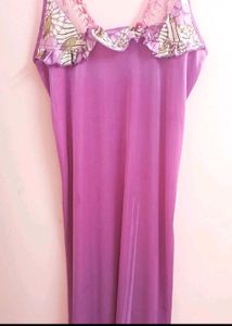 Floral Purple Robe