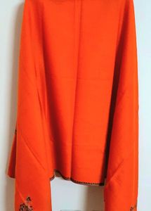 Hand Made Orange Scarf