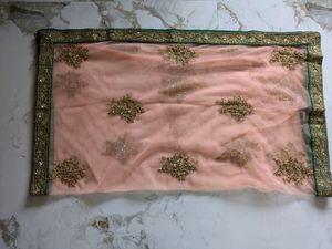 Green Embroidery Lehenga