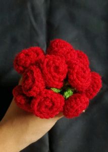Crochet Flower Pot Mat