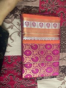 Pattu Skirt And Blouse For Girls