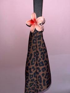 y2k Leopard Print Bag