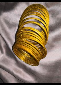 Golden Bangles Set