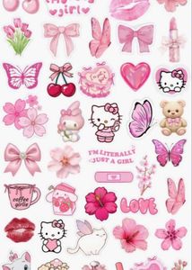 Cute Pink Aesthetic Stickers