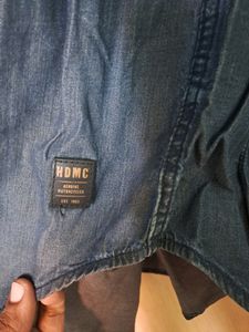 Branded Denim Shirt