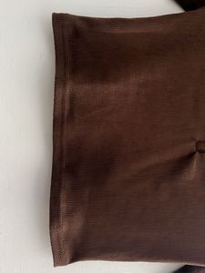 Brown Crop Top
