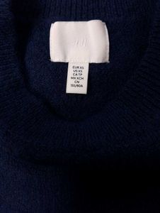 ⊹₊ ⋆ Navy Blue Sweater ⋆ ₊⊹