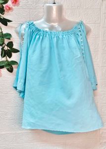 Size XL 🎁Buy 2 Get 1 Free 🎁Cute Blue Top