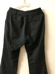 Black Career Pants