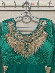 Emerald Green Anarkali Suit