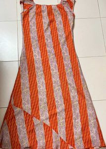 Vintage Orange Dress