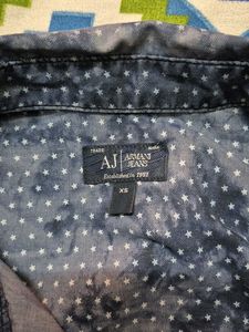Stylish Blue Patterned Shirt