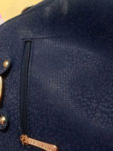 Navy B.B. Collection Handbag