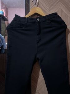Black Straight Jeans