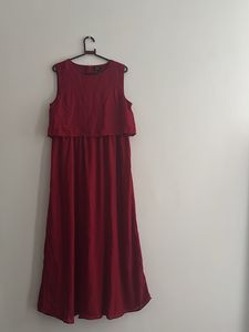 Burgundy Maxi Dress