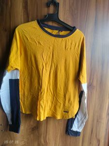 Stylish Mustard Top