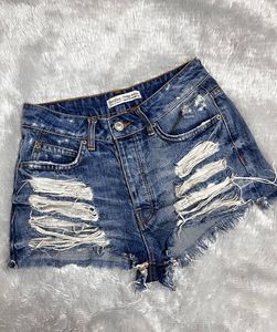 Bershka Ripped Shorts