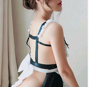 Maid Sexy Costume Backless Cosplay.