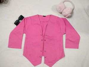 Hot Pink Cropped Blazer💗