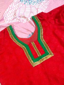 Elegant Red Kurti –Great Cond