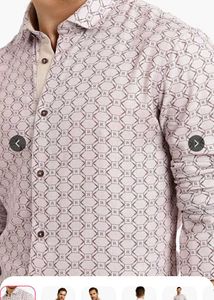 NEW RARE RABBIT BEIGE LENIN COTTON SHIRT