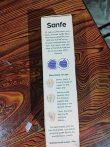 Sanfe Bikini Line Hair Removal Cream