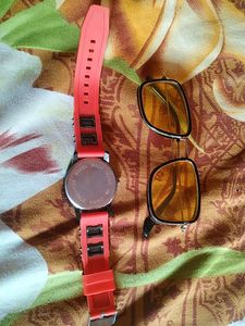 Wrist Watch And Sunglas