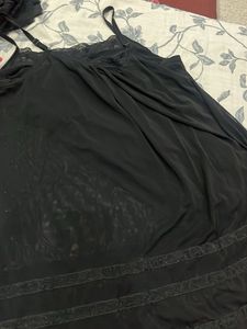 Black Slip Dress