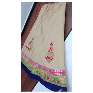 Ethnic Skirt Beige