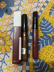 Lipsticks - Maybelline & Lakme