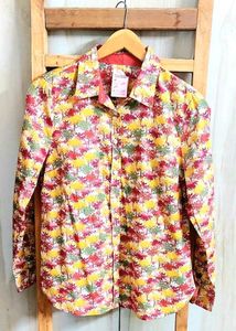 Multicolour Cotton Shirt Size-36