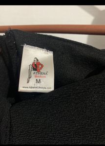 Myntra Top New Black