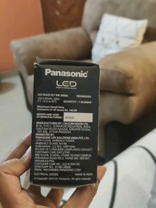 Panasonic 9W LED Bulb(E27Base) Warm White