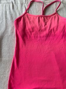 Hot pink Gym Top