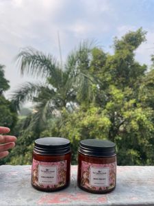 set of two candles