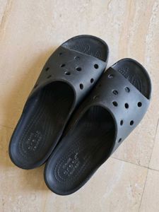 CROCS Black Slides