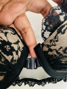 Black Lacy Bra