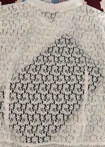 White Translucent Shirt