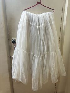 White Party Wear Lehenge