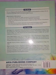 Manual For Practical Biochemistry