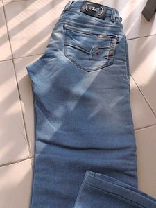 Light Wash Denim Jeans