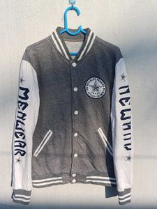 📍Grey Varsity Jacket!!(B- 20 l-25)