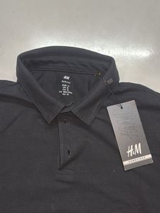 Black HM Polo Shirt Brand New
