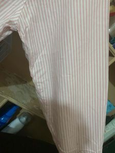 Max Pink Striped Button Down